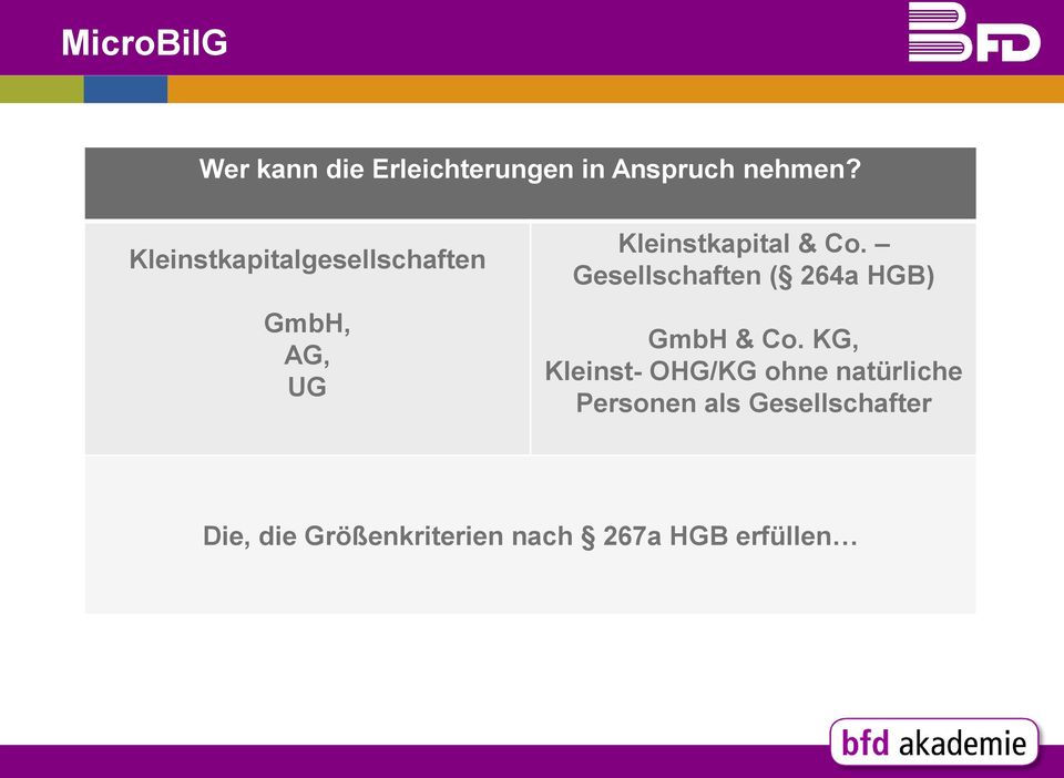 Gesellschaften ( 264a HGB) GmbH & Co.