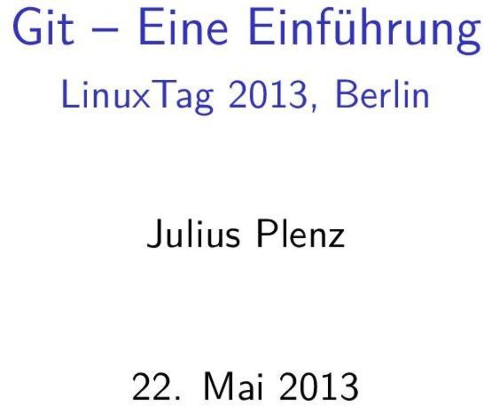 LinuxTag 2013,