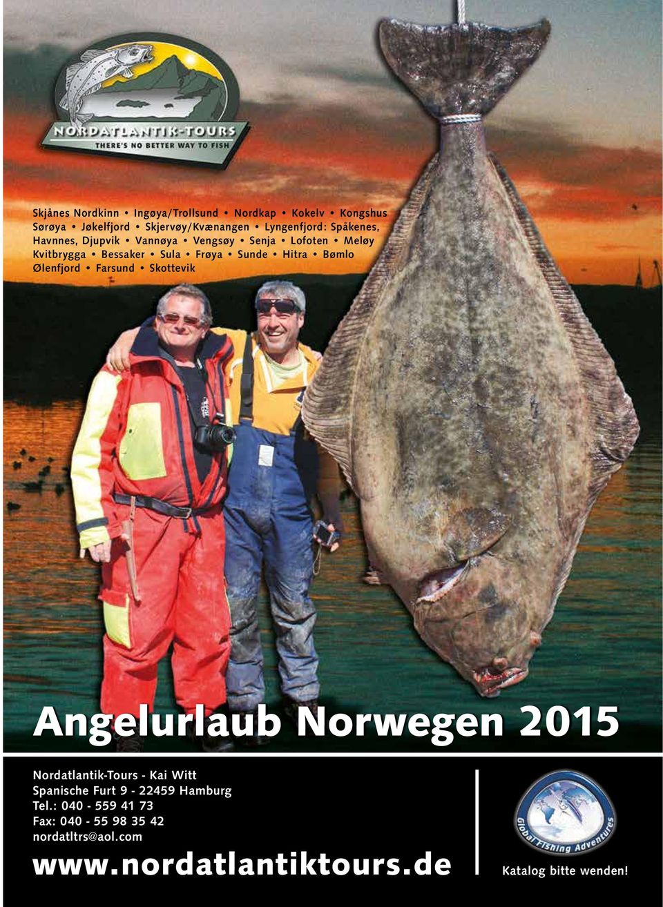 Bømlo Ølenfjord Farsund Skottevik Angelurlaub Norwegen 2015 Nordatlantik-Tours - Kai Witt Spanische Furt