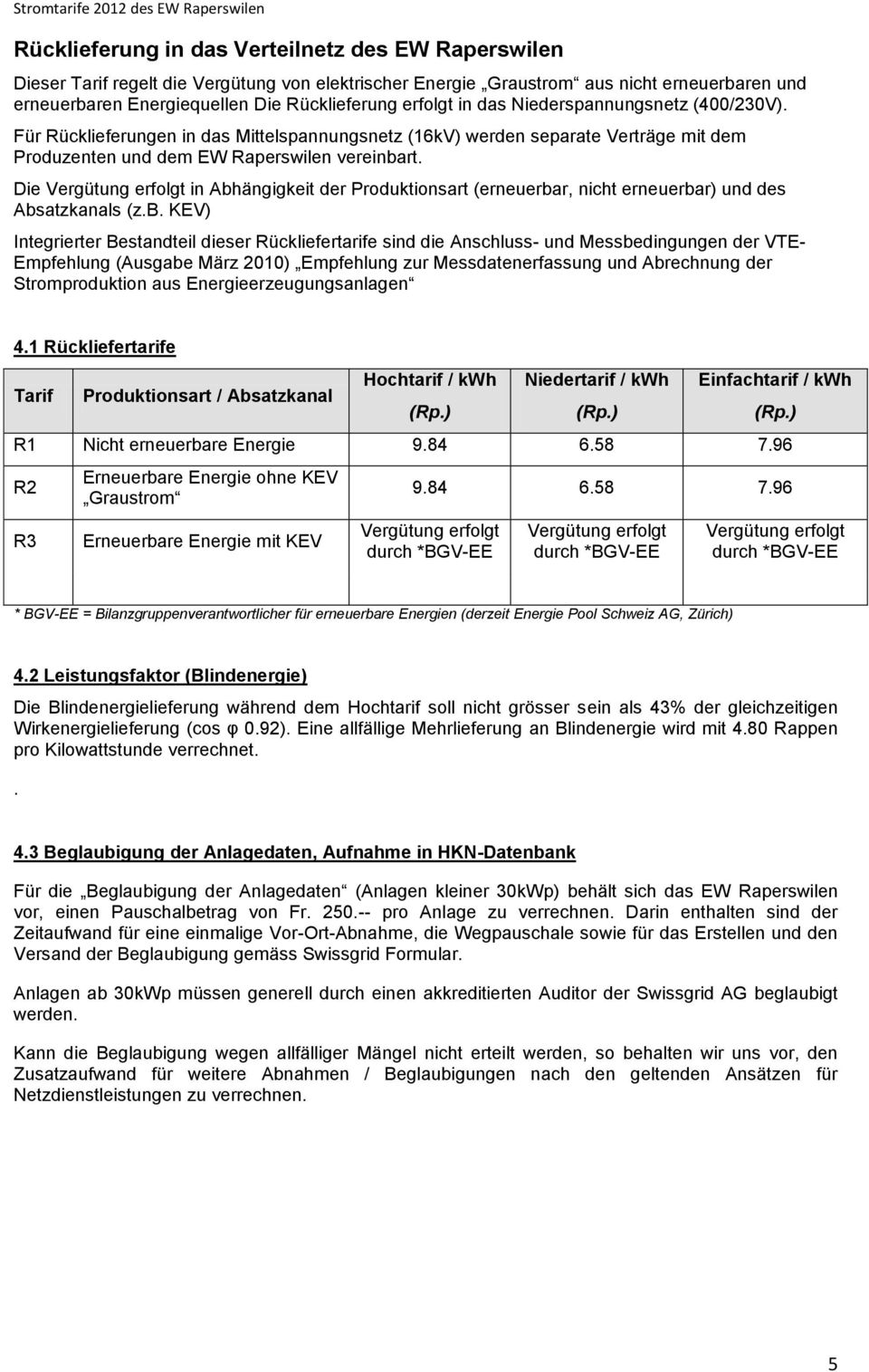 Die Vergütung erfolgt in Abh