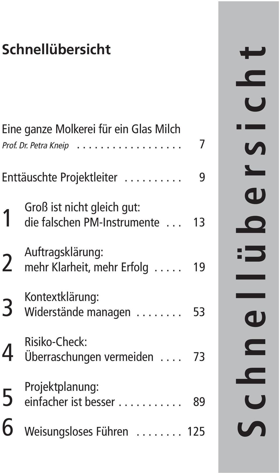 .. 13 2 Auftragsklärung: mehr Klarheit, mehr Erfolg..... 19 3 Kontextklärung: Widerstände managen.