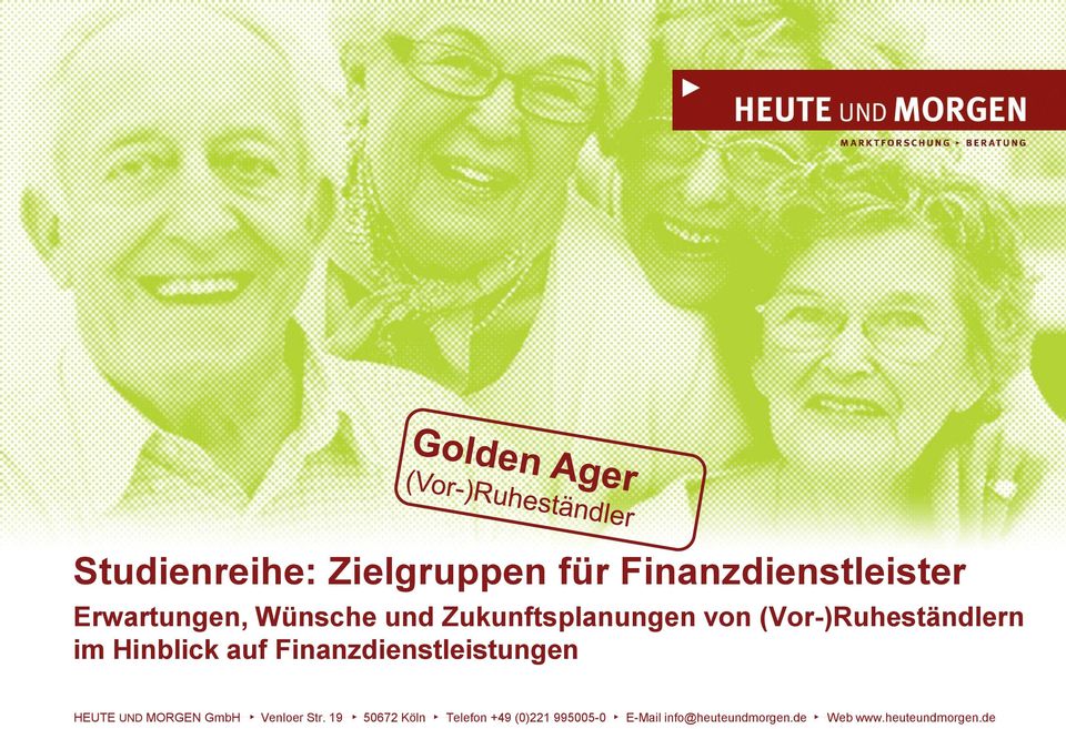 Finanzdienstleistungen HEUTE UND MORGEN GmbH Venloer Str.