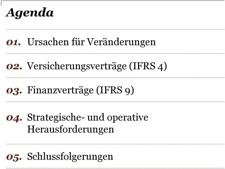 Finanzverträge (IFRS 9) 04.