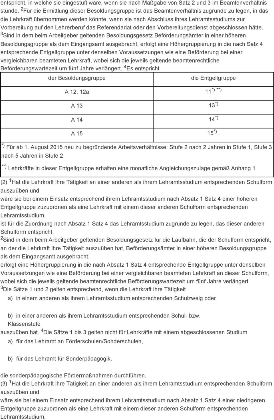 Vorbereitung auf den Lehrerberuf das Referendariat oder den Vorbereitungsdienst abgeschlossen hätte.