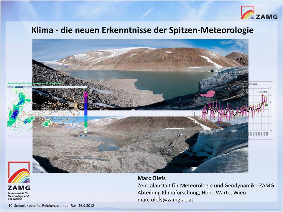 für Meteorologie und Geodynamik - ZAMG