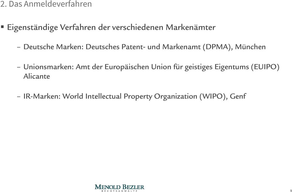 München Unionsmarken: Amt der Europäischen Union für geistiges Eigentums