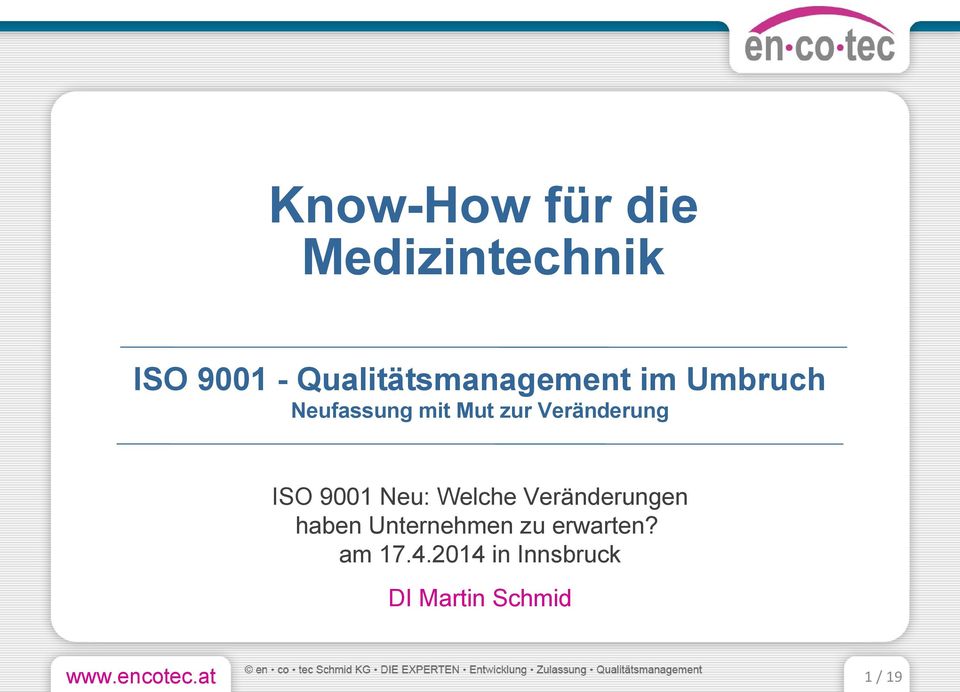 Veränderung ISO 9001 Neu: Welche Veränderungen haben