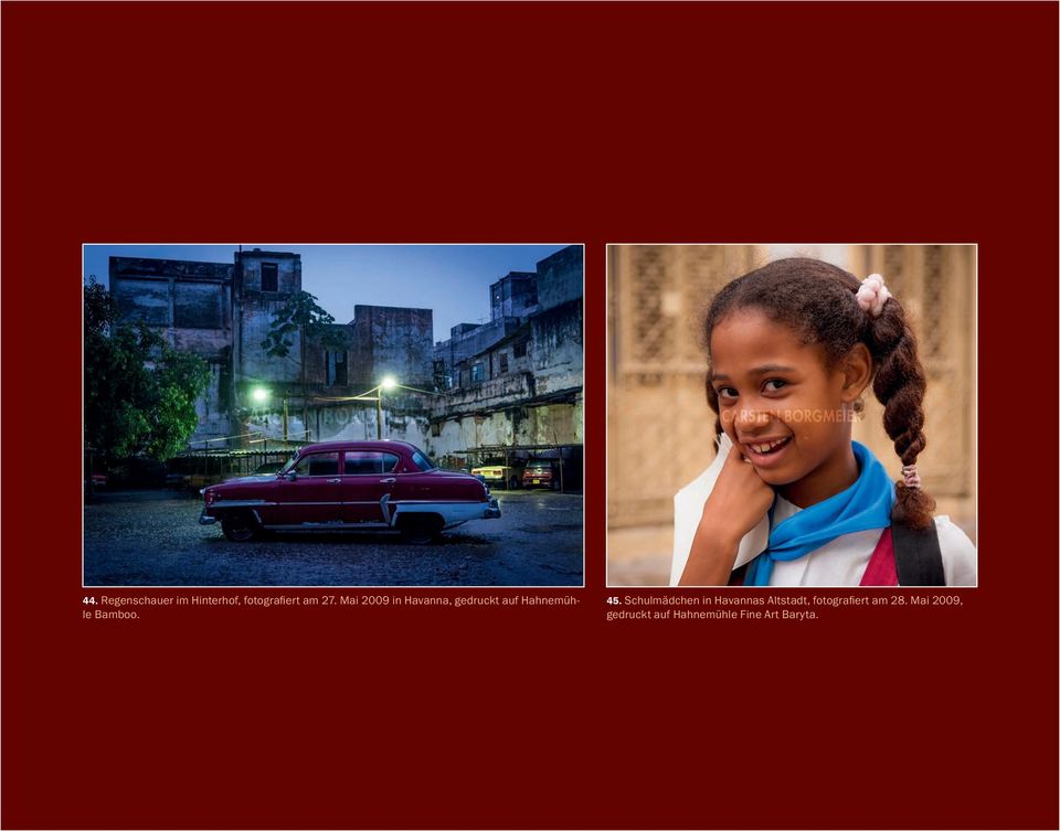 45. Schulmädchen in Havannas Altstadt, fotografiert