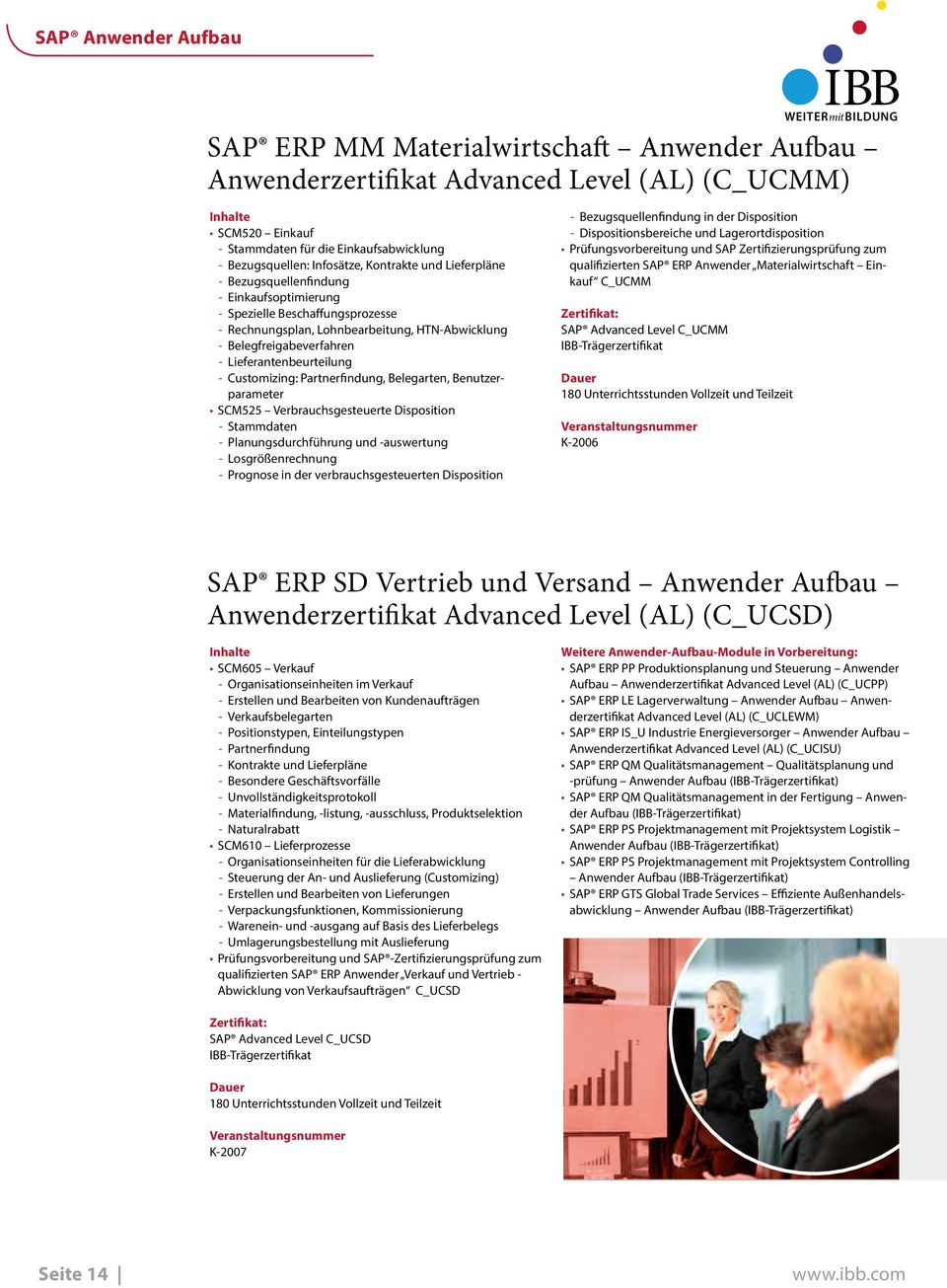 Customizing: Partnerfindung, Belegarten, Benutzerparameter SCM525 Verbrauchsgesteuerte Disposition Stammdaten Planungsdurchführung und -auswertung Losgrößenrechnung Prognose in der