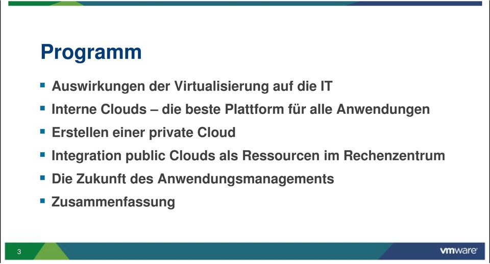 einer private Cloud Integration public Clouds als Ressourcen