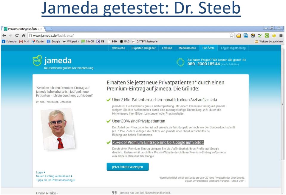 Dr. Steeb