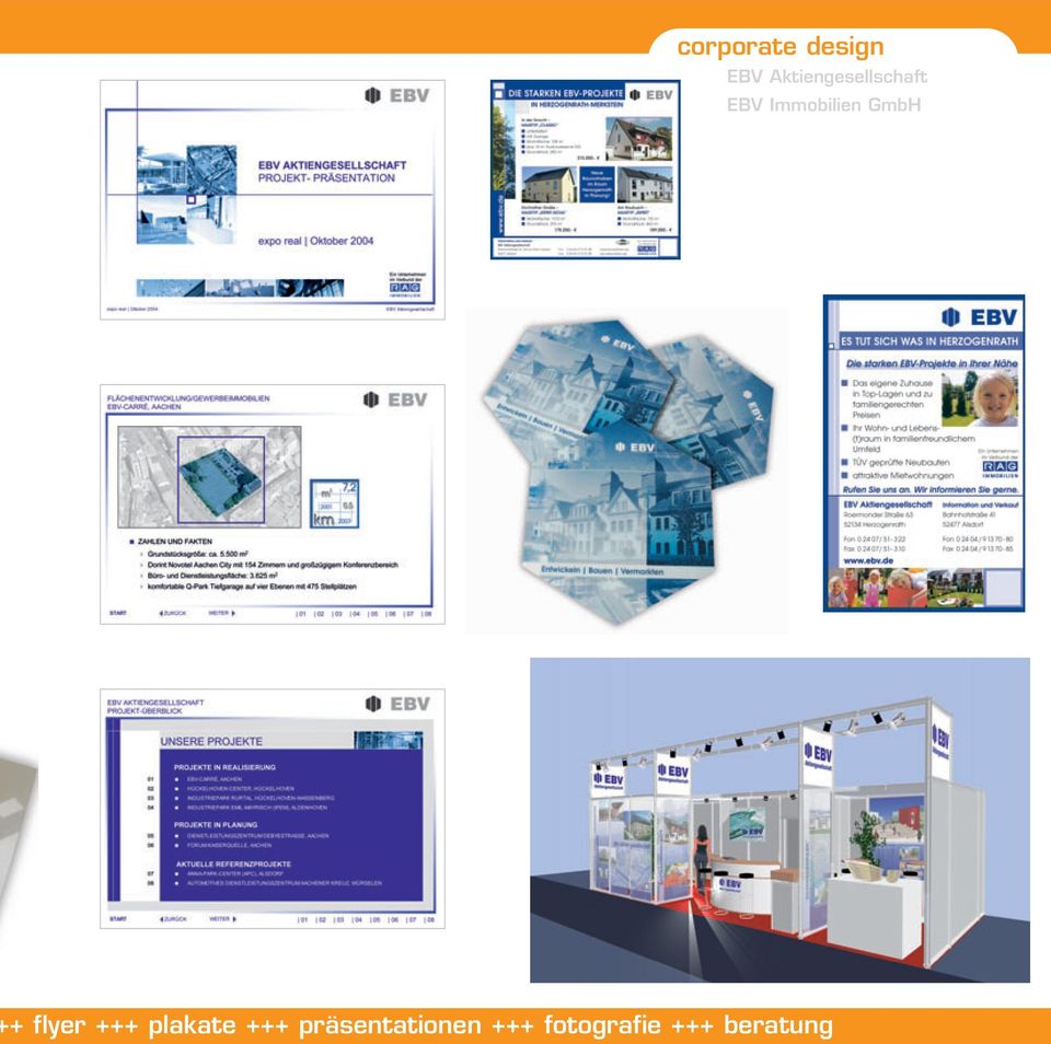 Immobilien GmbH + flyer +++