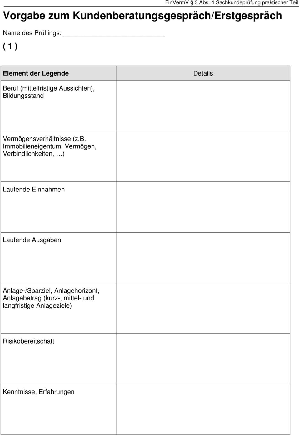 Immobilieneigentum, Vermögen, Verbindlichkeiten, ) Laufende Einnahmen Laufende