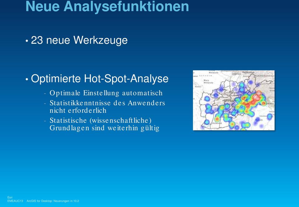 Statistikkenntnisse des Anwenders nicht erforderlich -