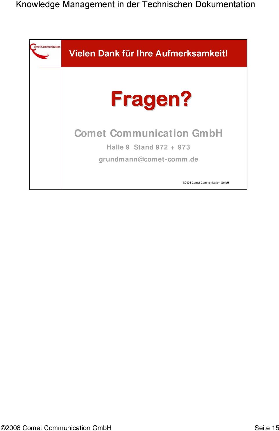 Comet Communication GmbH Halle