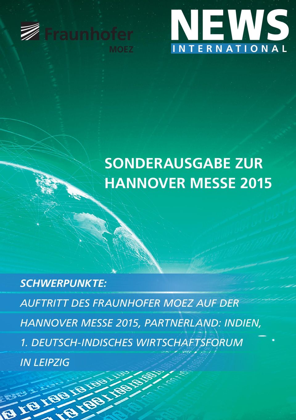 auf der Hannover messe 2015, partnerland: