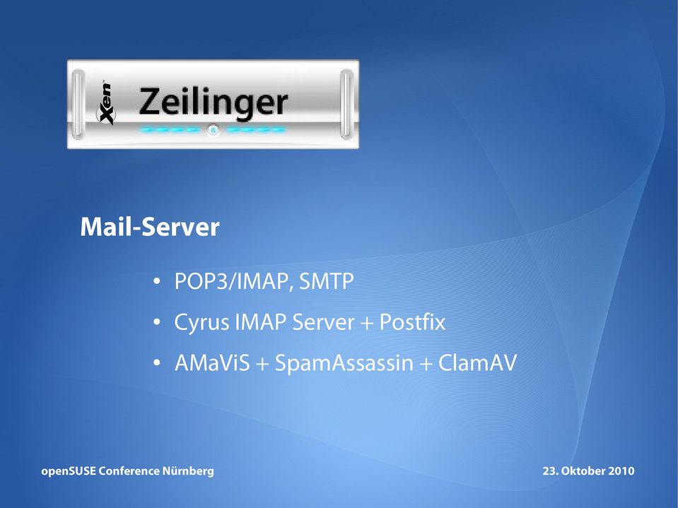 IMAP Server + Postfix
