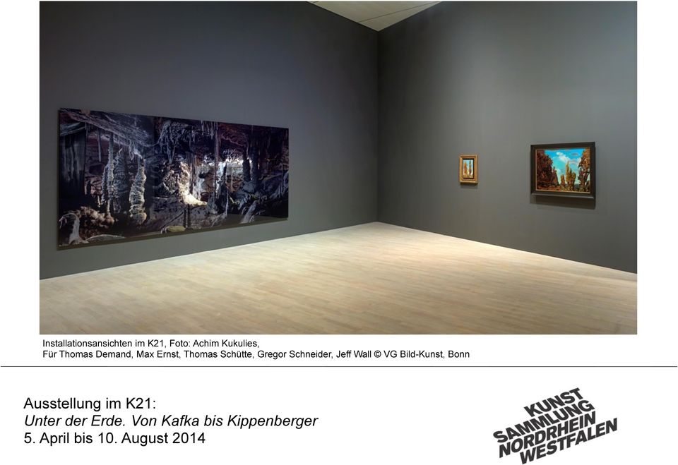 Jeff Wall VG Bild-Kunst, Bonn Ausstellung im K21: Unter der