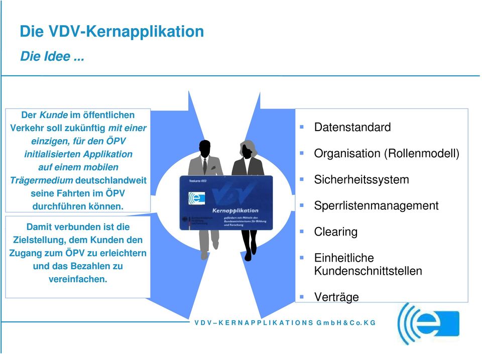 Trägermedium deutschlandweit seine Fahrten im ÖPV durchführen können. ÖPV-Applikation.