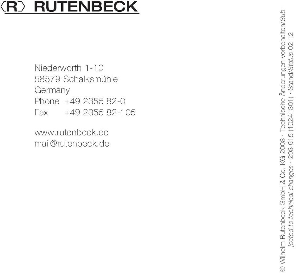 de Wilhelm Rutenbeck GmbH & Co.
