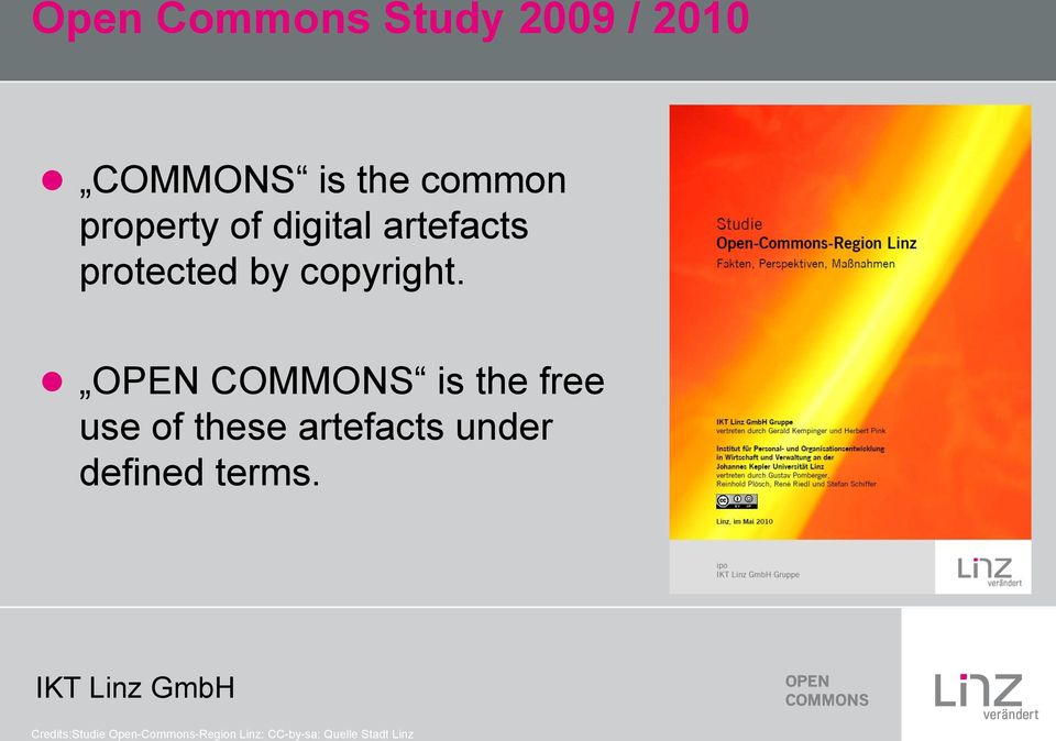 common property of digital artefacts protected by copyright.