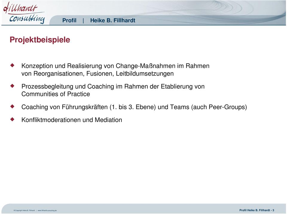 der Etablierung von Communities of Practice Coaching von Führungskräften (1. bis 3.