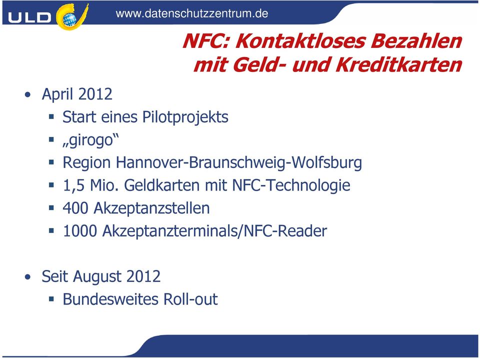 und Kreditkarten Region Hannover-Braunschweig-Wolfsburg 1,5 Mio.