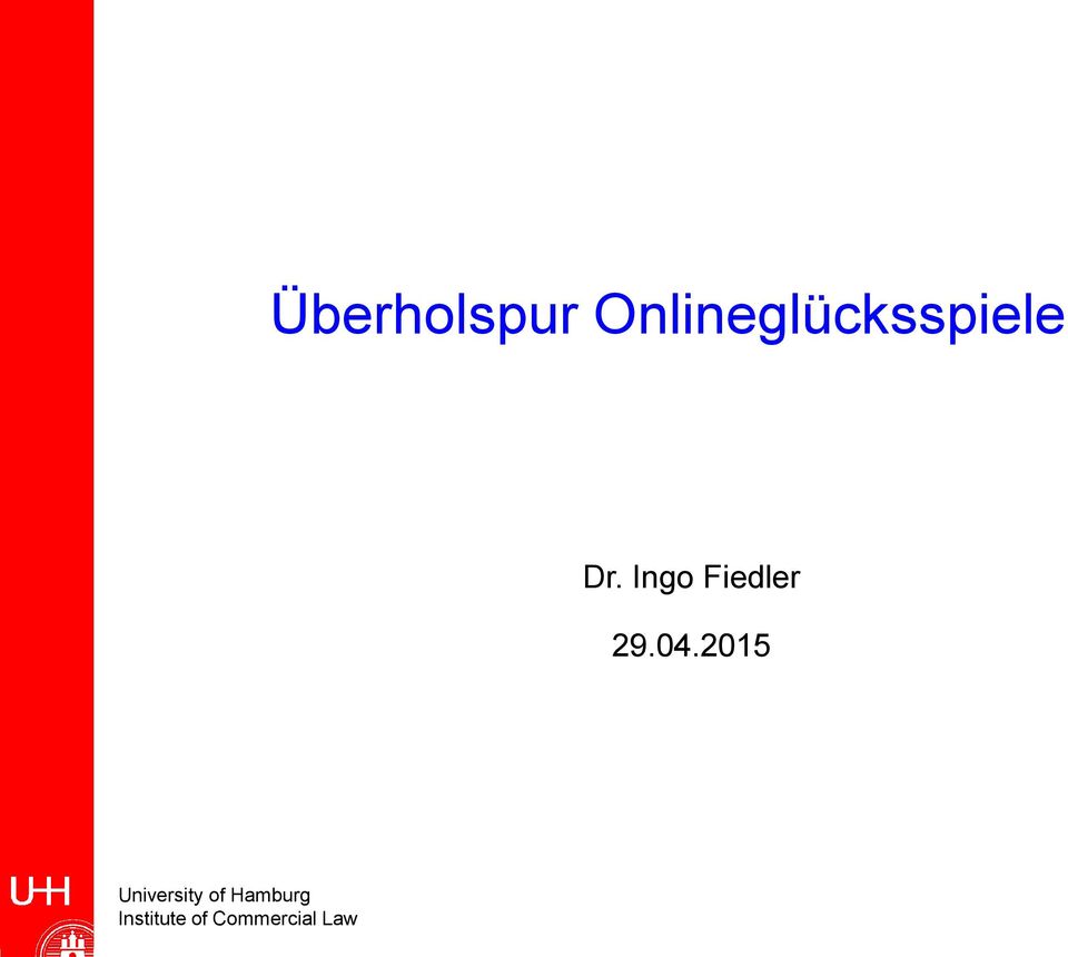 Ingo Fiedler 29.04.