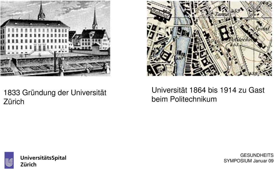 Universität 1864 bis
