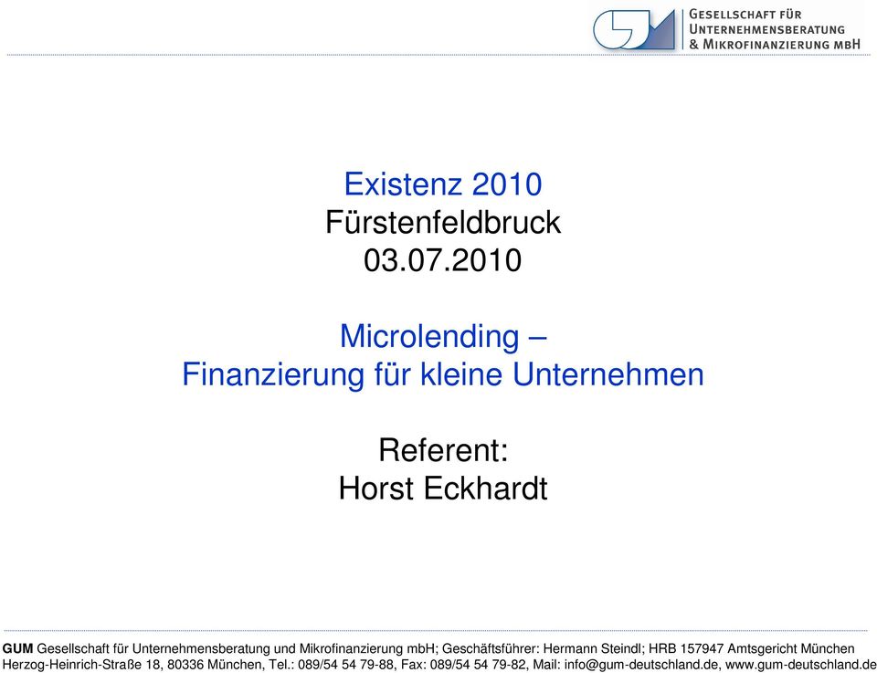 2010 Microlending