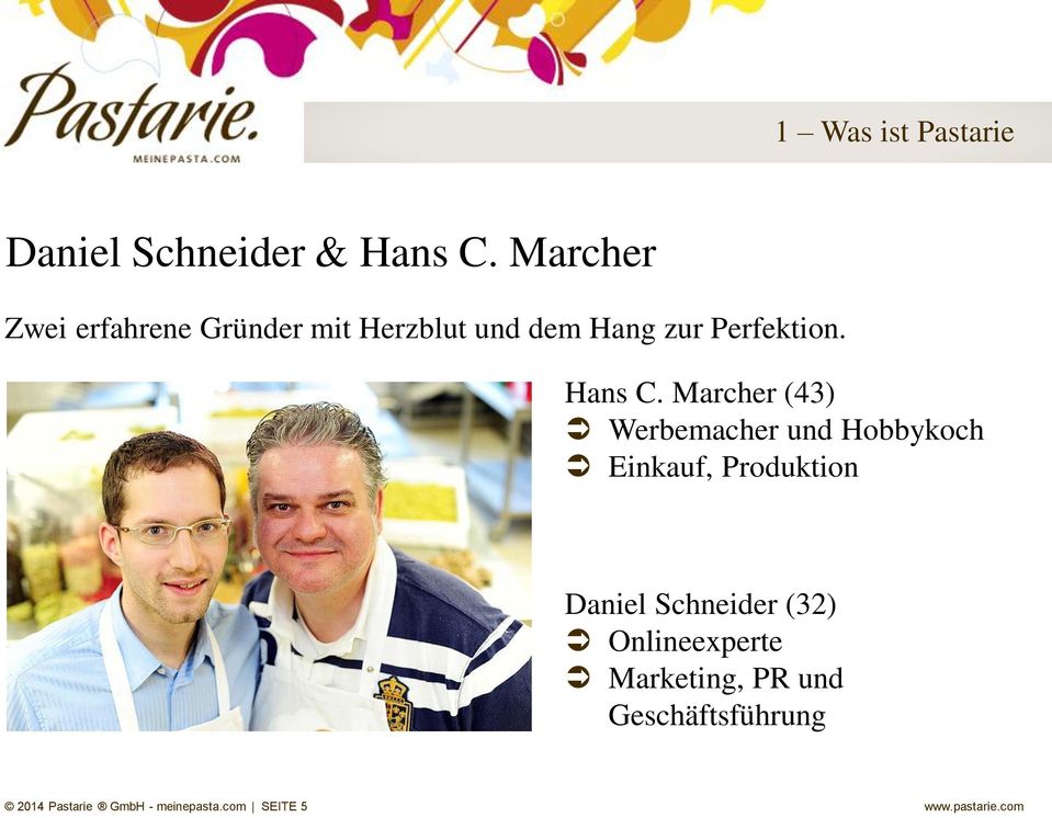 Marcher (43) Werbemacher und Hobbykoch Einkauf, Produktion Daniel Schneider
