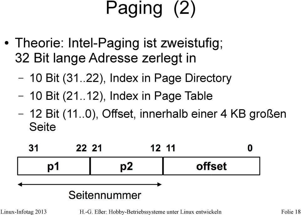 .12), Index in Page Table 12 Bit (11.