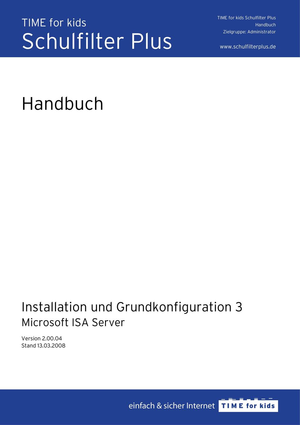de Handbuch Installation und Grundkonfiguration 3 Microsoft