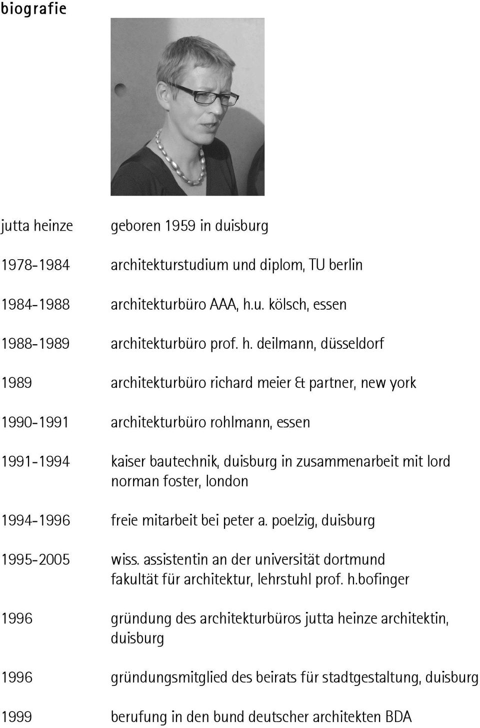 u. kölsch, essen 1988-1989 architekturbüro prof. h.