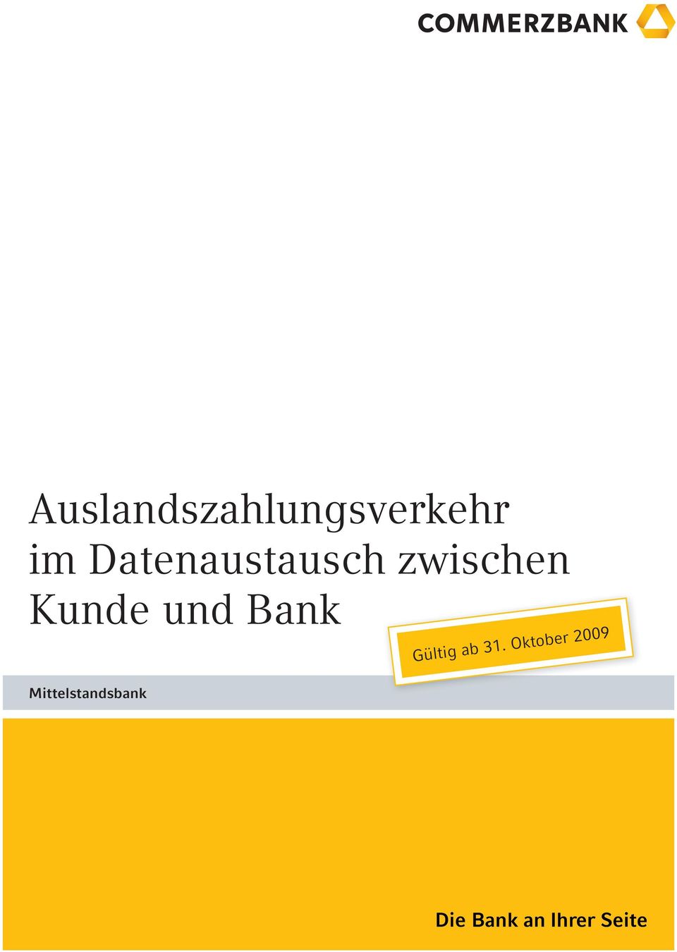 Bank Mittelstandsbank Gültig ab