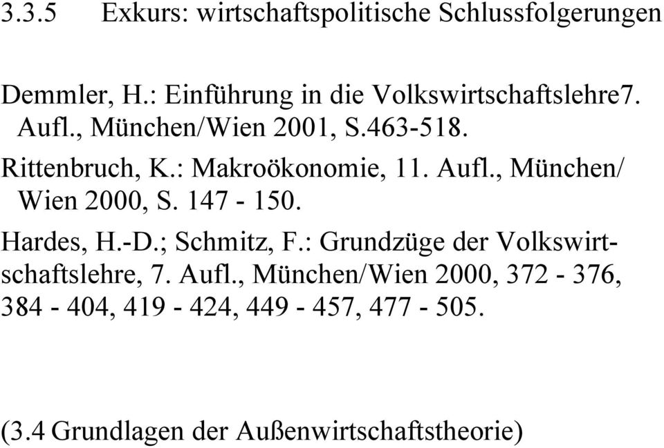 Rittenbruch, K.: Makroökonomie, 11. Aufl.