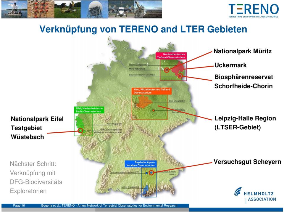 Testgebiet Wüstebach Leipzig-Halle Region (LTSER-Gebiet) Nächster