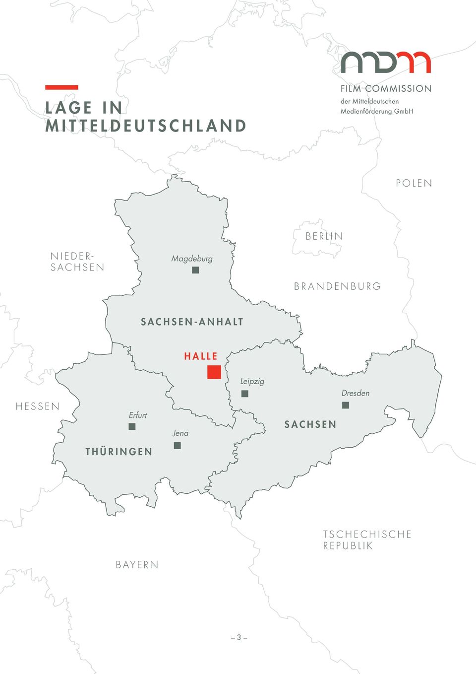 Sachsen-Anhalt Halle HESSEN Erfurt Jena