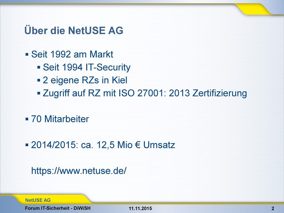 mit ISO 27001: 2013 Zertifizierung 70