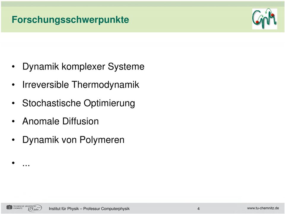 Thermodynamik Stochastische