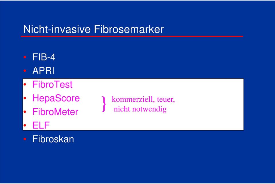 FibroMeter ELF Fibroskan }