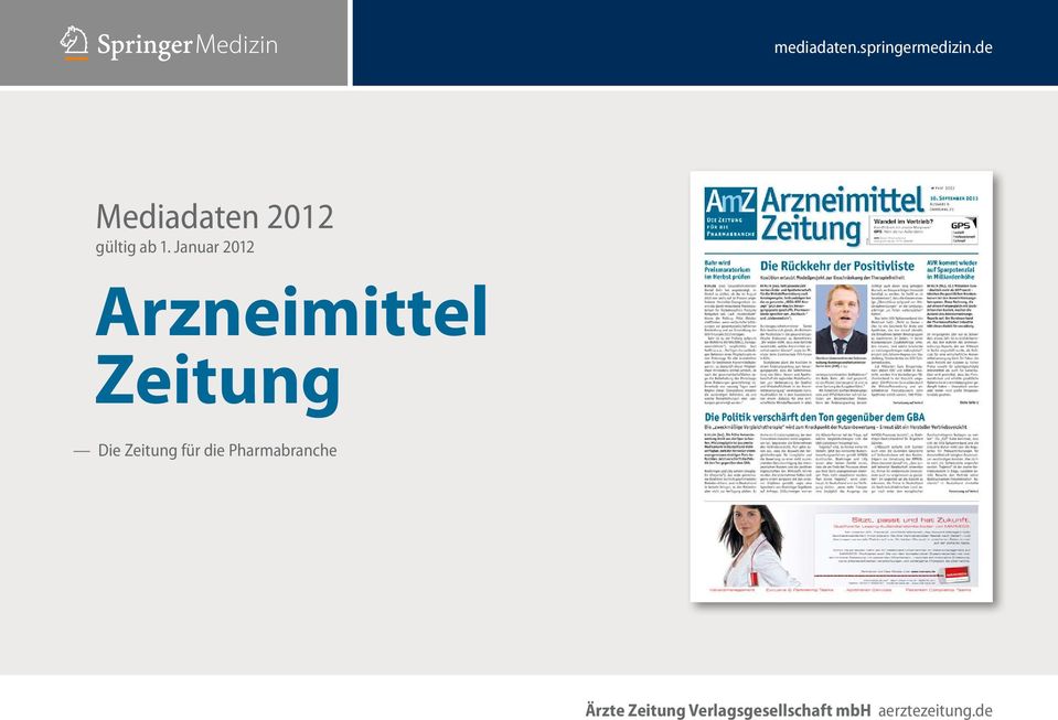 Januar 2012 Arzneimittel Zeitung Die Zeitung