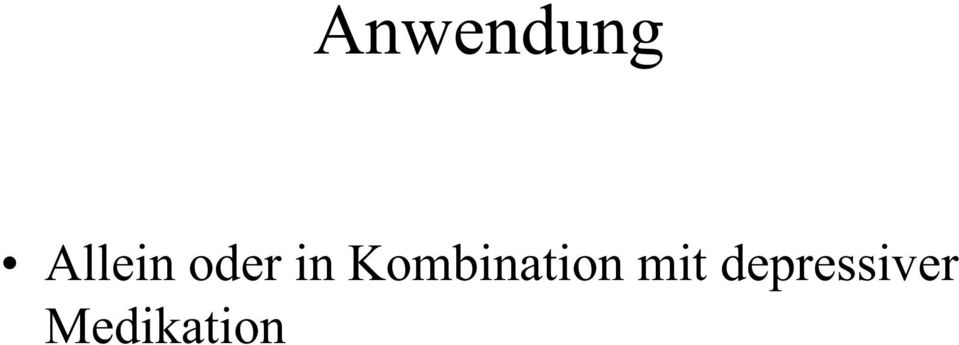 Kombination mit