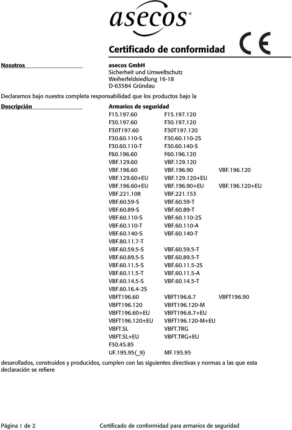 196.120 VBF.129.60+EU VBF.129.120+EU VBF.196.60+EU VBF.196.90+EU VBF.196.120+EU VBF.221.108 VBF.221.153 VBF.60.59-S VBF.60.59-T VBF.60.89-S VBF.60.89-T VBF.60.110-S VBF.60.110-2S VBF.60.110-T VBF.60.110-A VBF.