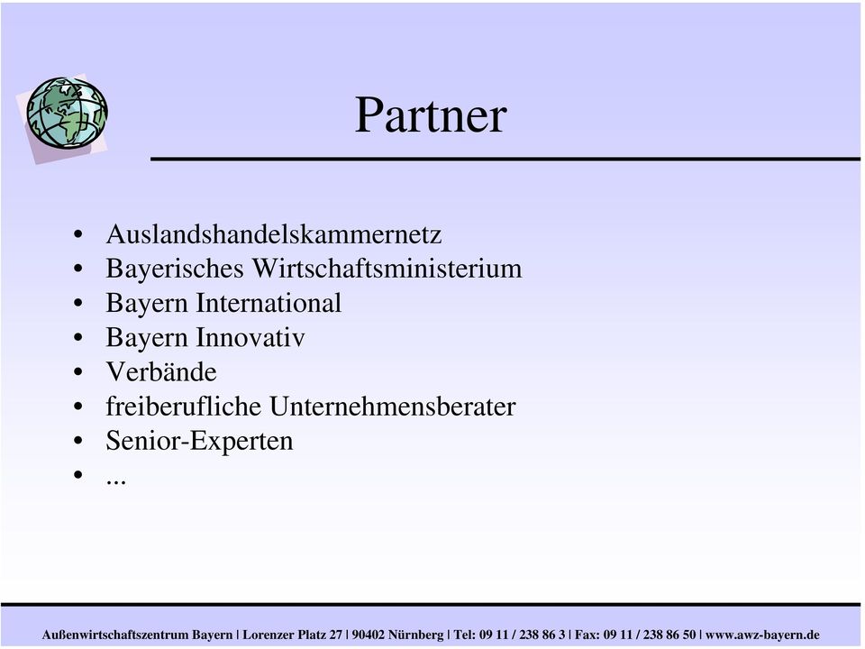 International Bayern Innovativ Verbände