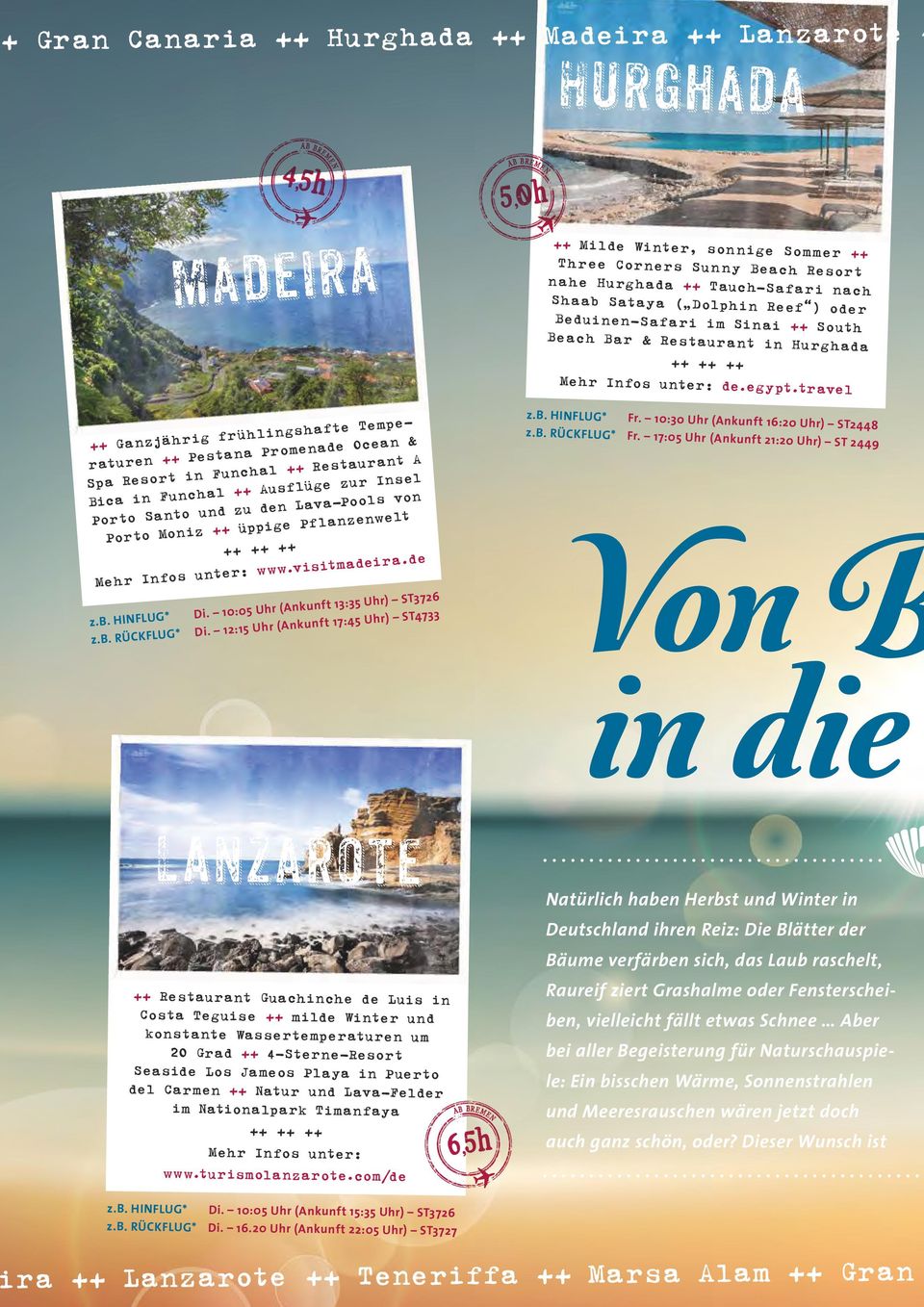 travel ++ Ganzjährig frühlingshafte Temperaturen ++ Pestana Promenade Ocean & Spa Resort in Funchal ++ Restaurant A Bica in Funchal ++ Ausflüge zur Insel Porto Santo und zu den Lava-Pools von Porto