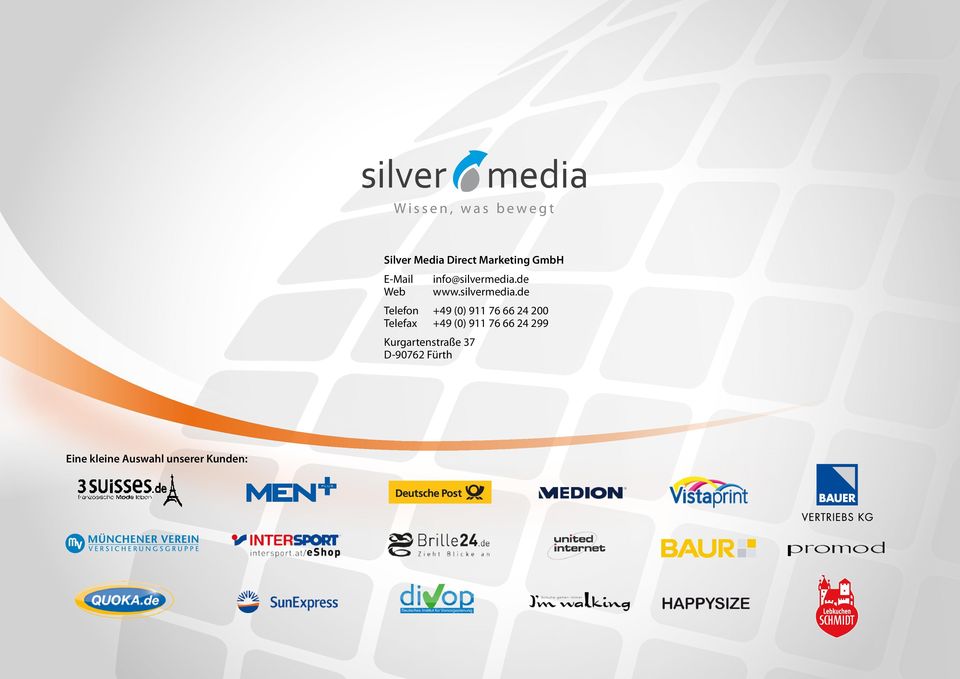 de Web www.silvermedia.