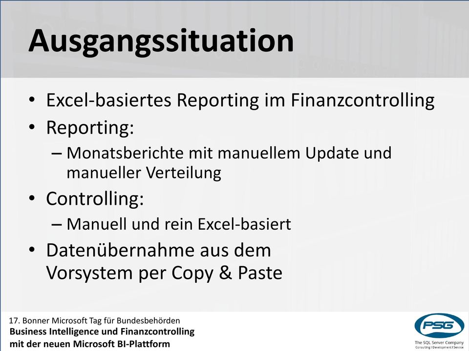 Update und manueller Verteilung Controlling: Manuell und