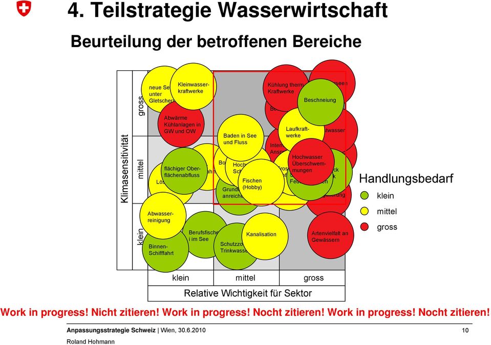 Speicherseen Kraftwerke Beschneiung Bewässerung Restwasser Kleinwasserkraftwerke neue Seen unter Gletschern Laufkraftwerke Internationale Ansprüche Hochwasser Trinkwasser Überschwemmungen Schutzwald