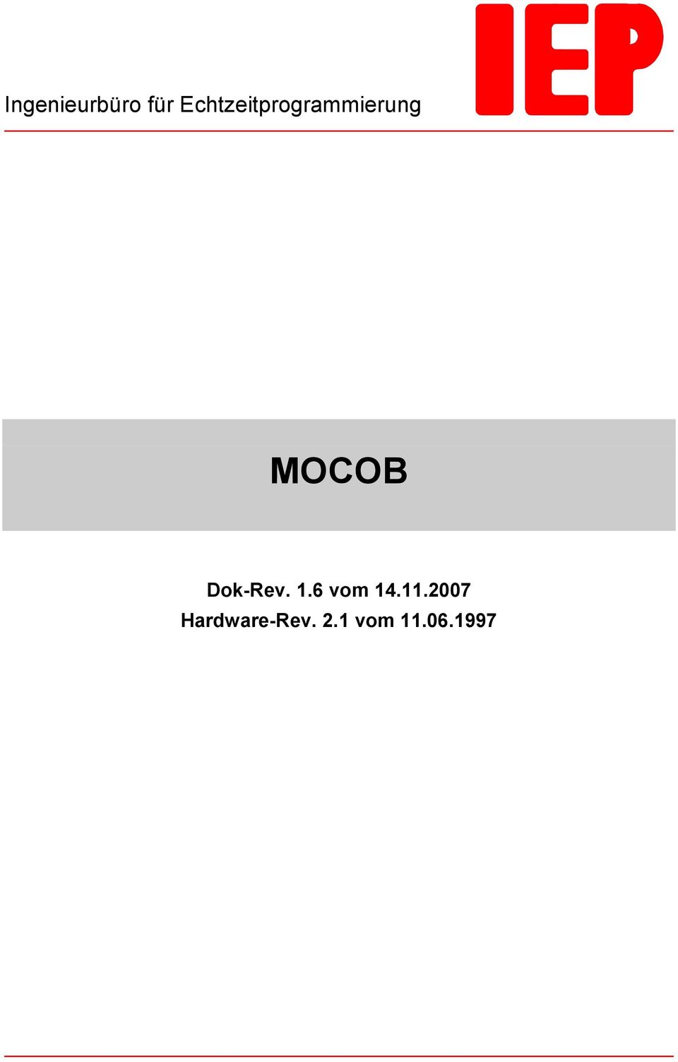 MOCOB Dok-Rev. 1.6 vom 14.